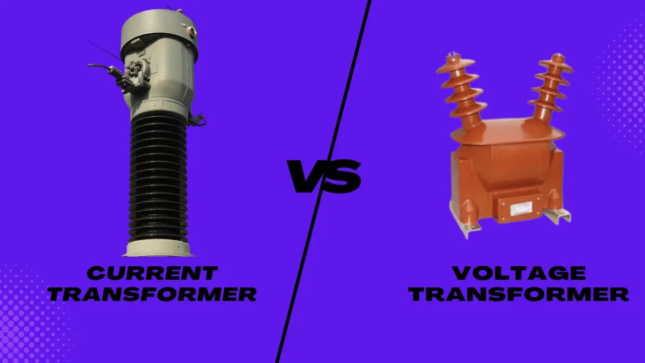 Difference Between Current Transformer And Voltage Transformer MDM