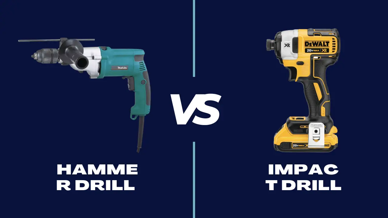 Difference Between Hammer Drill And Impact Drill MDM Tool Supply