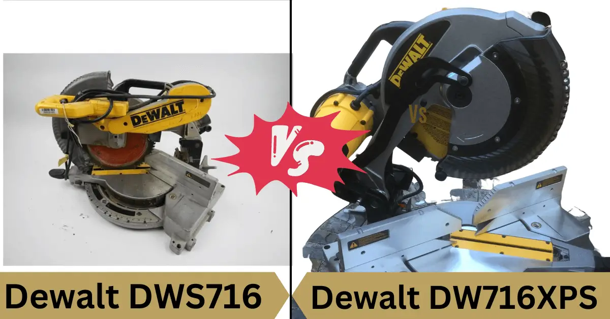 DeWalt DW716 vs. DW716XPS MDM Tool Supply