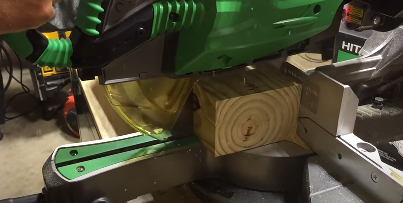 Cutting wood easily